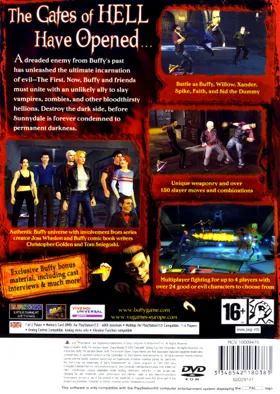 Buffy the Vampire Slayer - Chaos Bleeds box cover back
